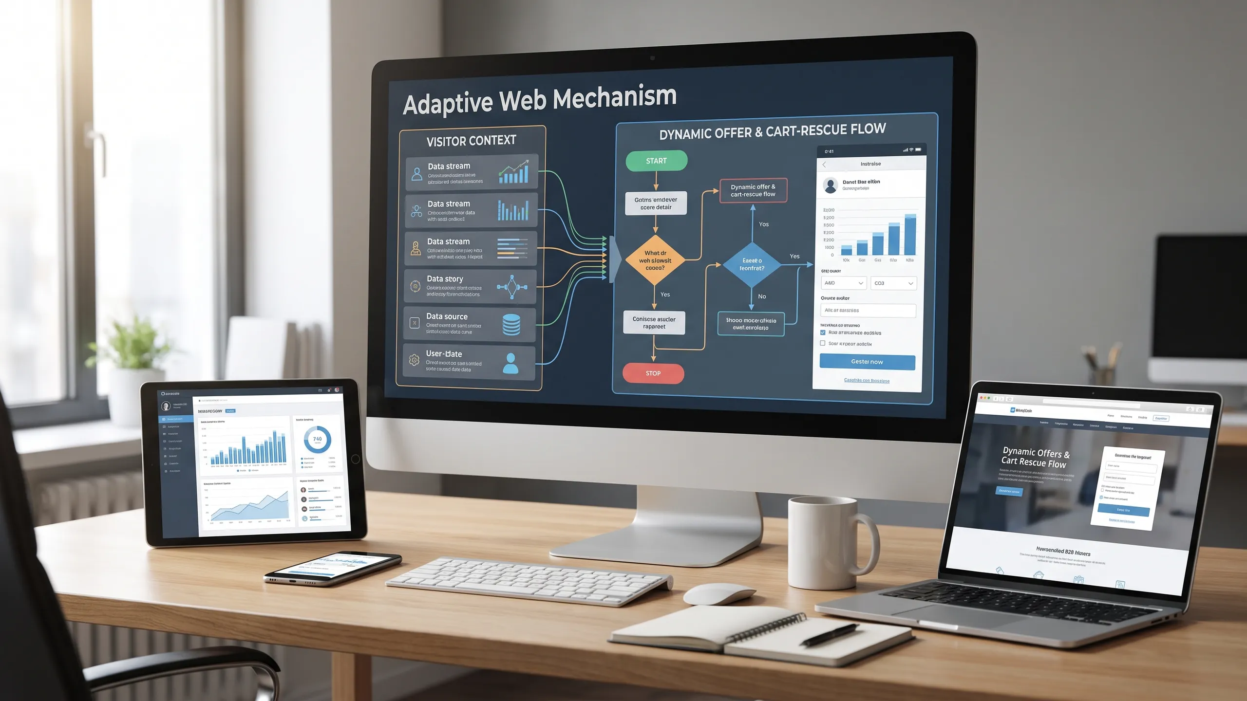 Adaptive website personalization mechanism